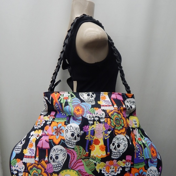 us handmade fashion Handbags - HANDBAG - DAY OF THE DEATH